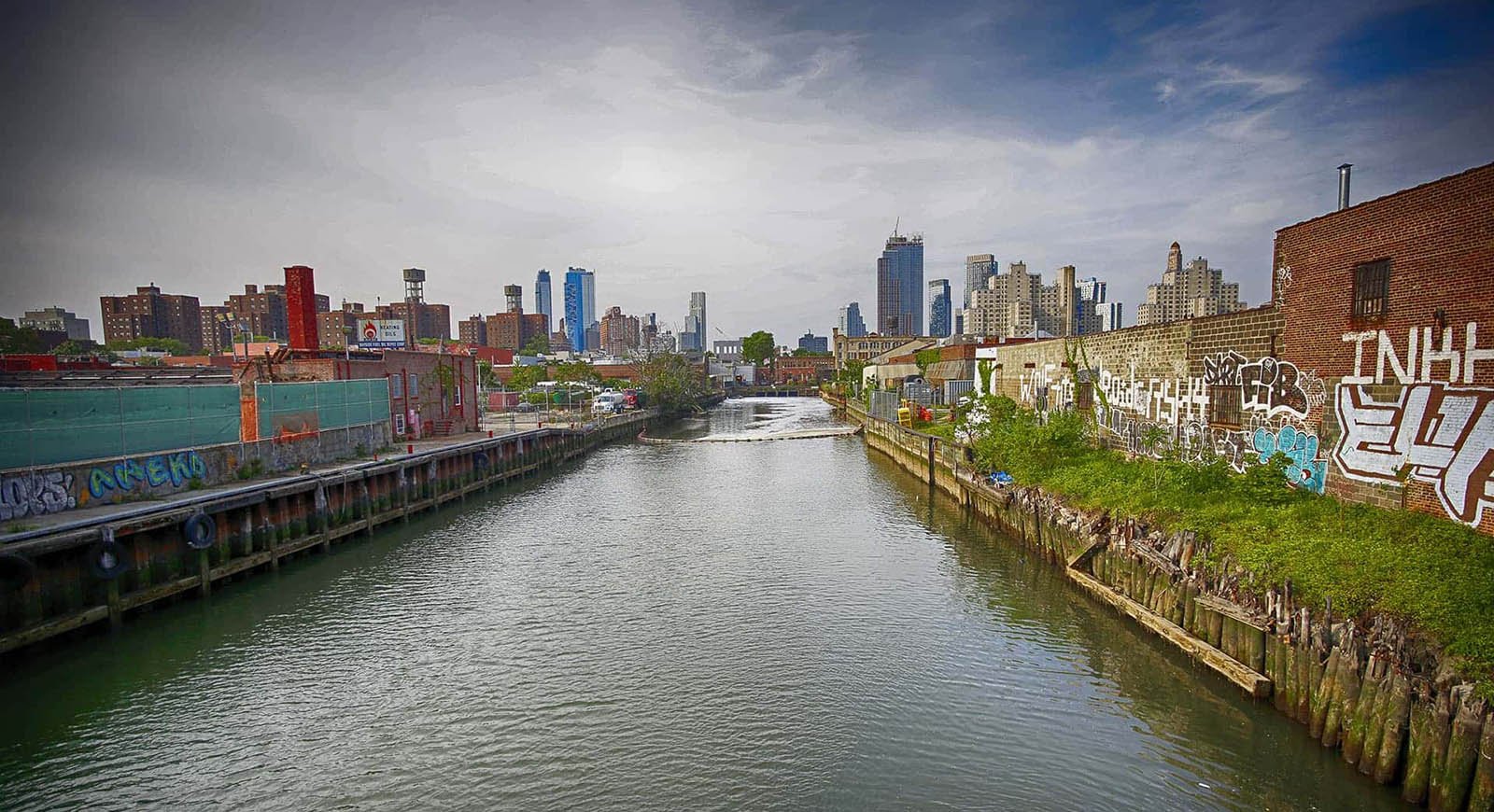Photo of the Gowanus Canal in New York