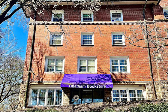 Photo of the Chatham Bookstore on Shadyside Campus